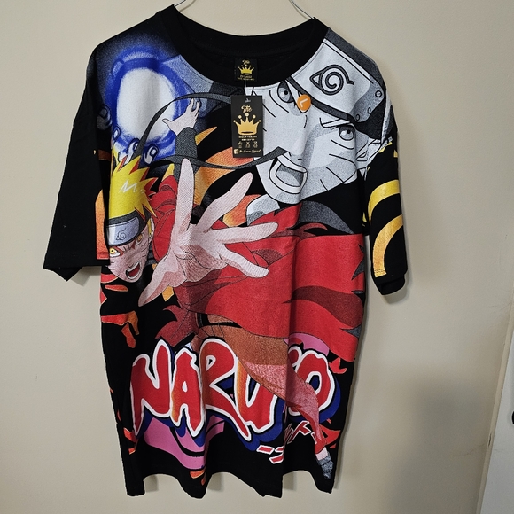 Naruto all over print tshirt - Picture 2 of 4